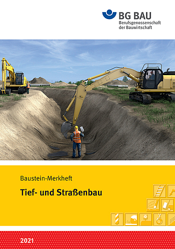 Baustein-Merkheft: Tief- und Straßenbau Titelbild Baustein-Merkheft: Tief- und Straßenbau